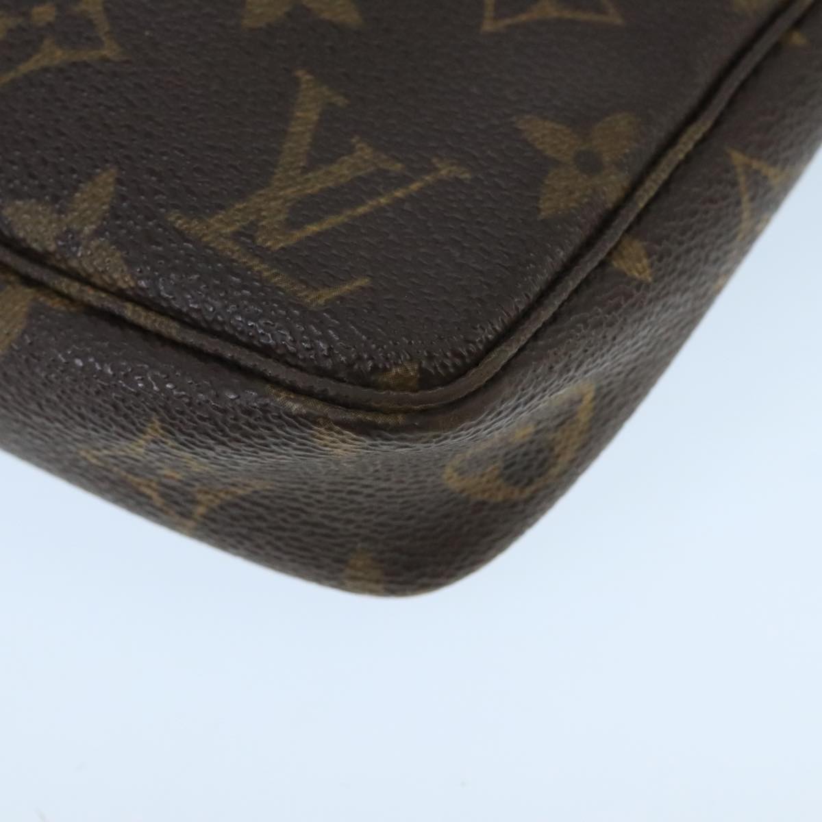 LOUIS VUITTON Monogram Pochette Accessoires Pouch M51980 LV Auth 99832