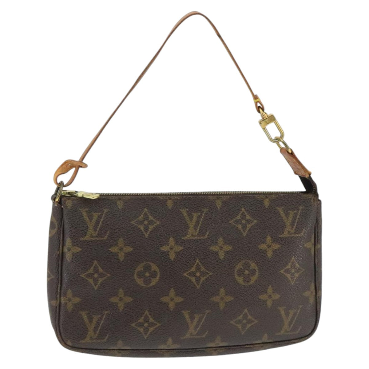 LOUIS VUITTON Monogram Pochette Accessoires Pouch M51980 LV Auth 99832