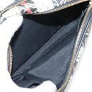 BURBERRY Monogram Stripe Shoulder Bag PVC Leather Brown Auth 99852-27