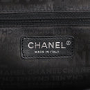 CHANEL Camelia Chain Shoulder Bag Canvas Purple CC Auth 99854SAV-10
