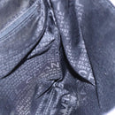 CHANEL Camelia Chain Shoulder Bag Canvas Purple CC Auth 99854SAV-17