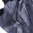 CHANEL Camelia Chain Shoulder Bag Canvas Purple CC Auth 99854AV-18