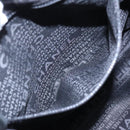 CHANEL Camelia Chain Shoulder Bag Canvas Purple CC Auth 99854AV-19