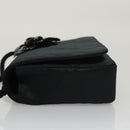 CHANEL Matelasse Sequin Flower Shoulder Bag Satin Black CC Auth 99855V-4