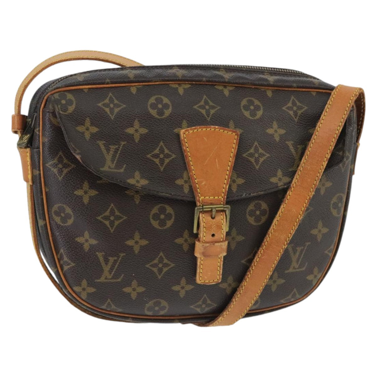 LOUIS VUITTON Monogram Jeune Fille GM Shoulder Bag M51225 LV Auth 99856