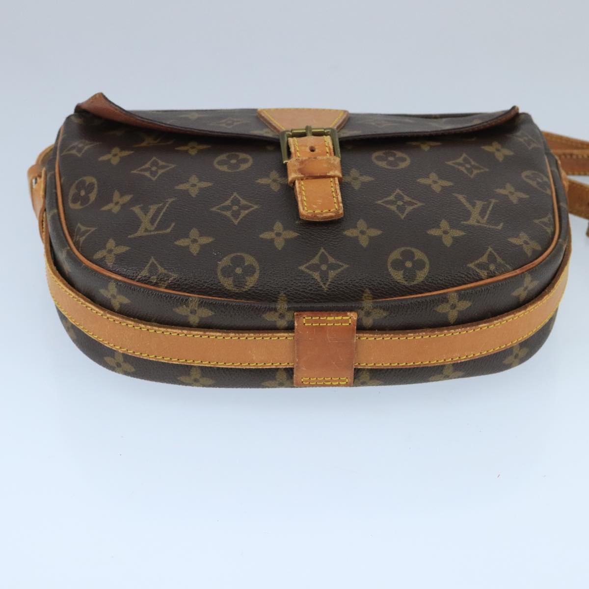 LOUIS VUITTON Monogram Jeune Fille GM Shoulder Bag M51225 LV Auth 99856