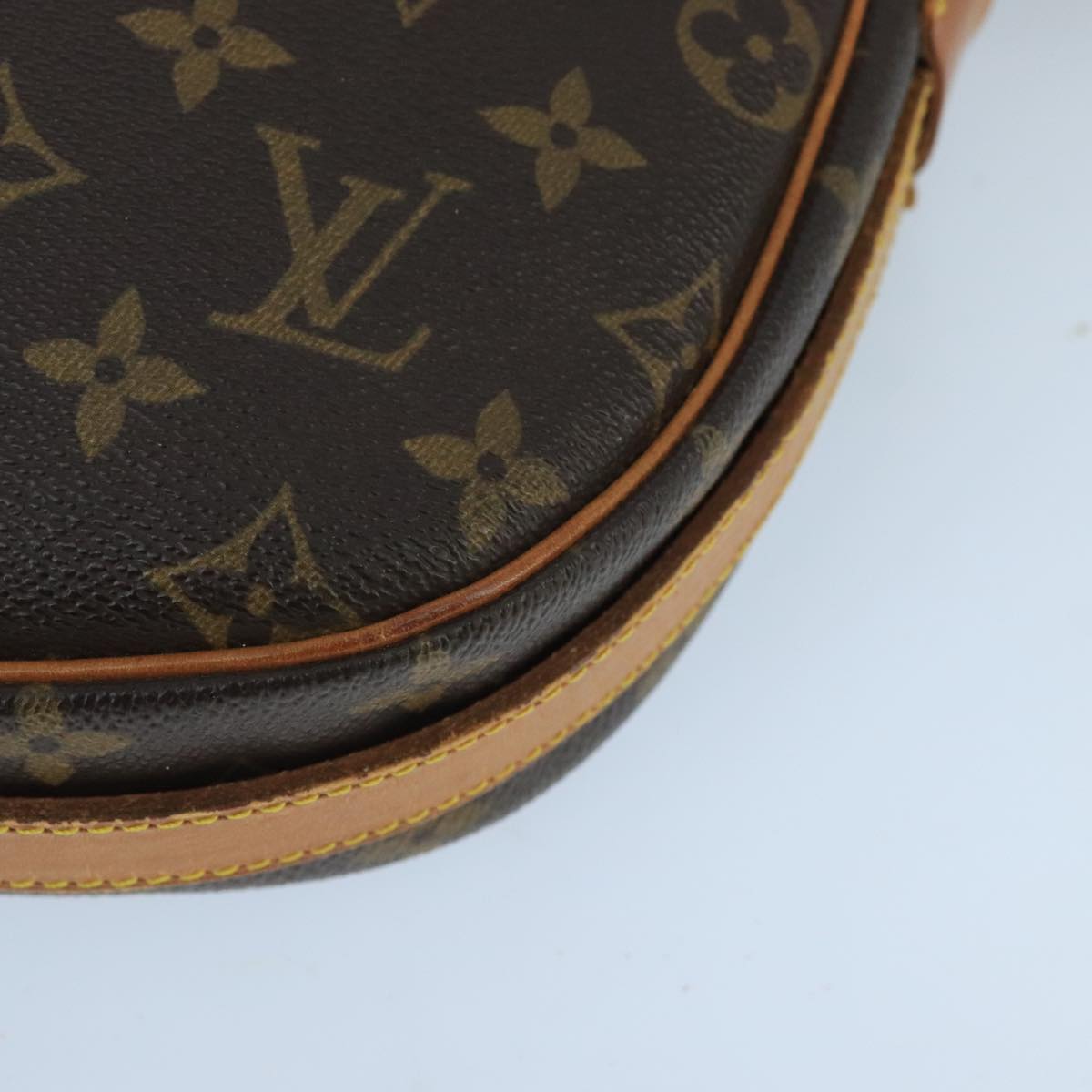 LOUIS VUITTON Monogram Jeune Fille GM Shoulder Bag M51225 LV Auth 99856