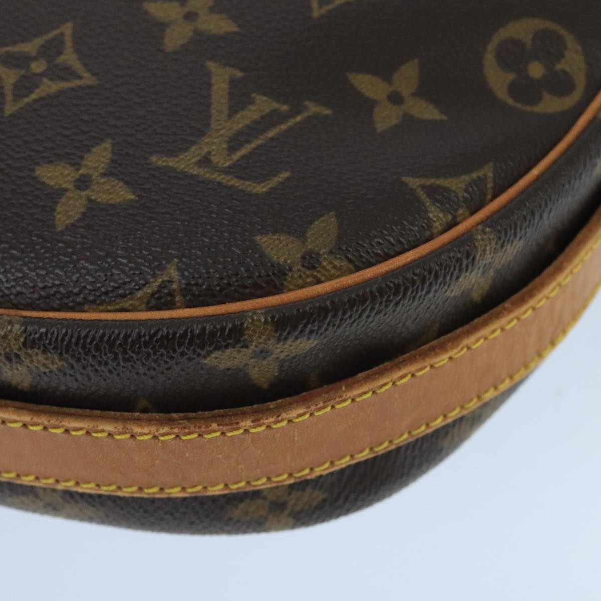 LOUIS VUITTON Monogram Jeune Fille GM Shoulder Bag M51225 LV Auth 99856