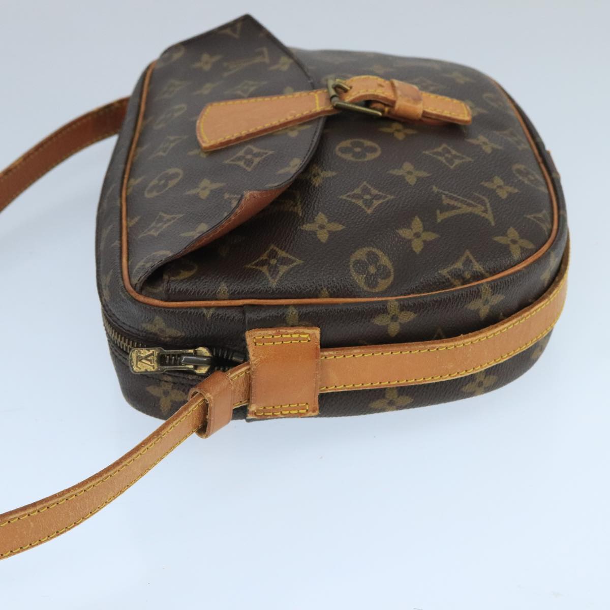 LOUIS VUITTON Monogram Jeune Fille GM Shoulder Bag M51225 LV Auth 99856