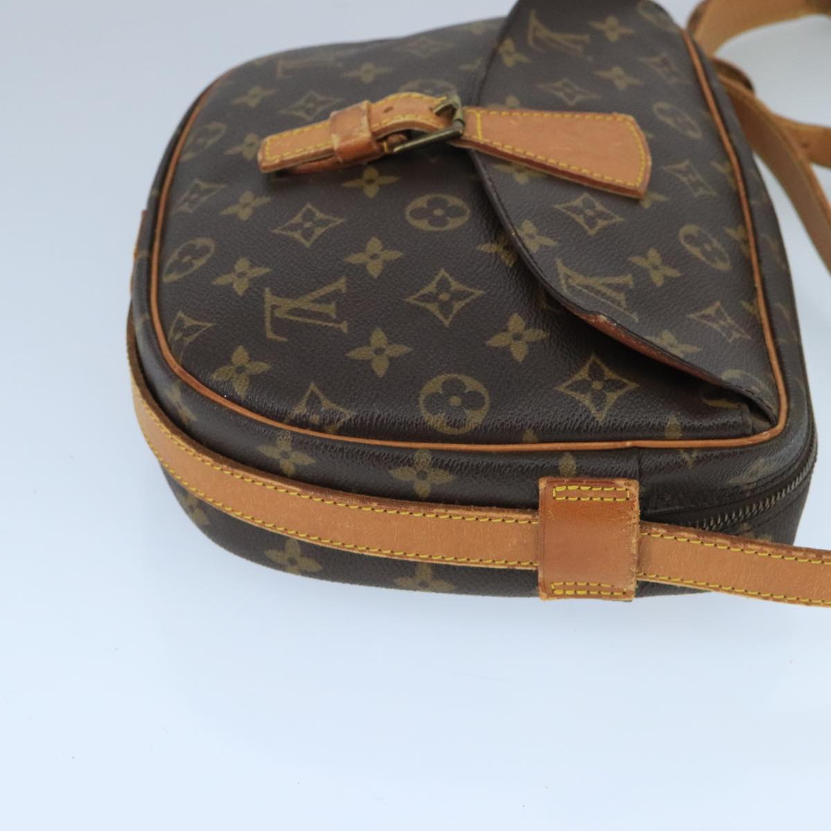 LOUIS VUITTON Monogram Jeune Fille GM Shoulder Bag M51225 LV Auth 99856