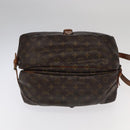 LOUIS VUITTON Monogram Saumur 35 Shoulder Bag M42254 LV Auth 99868-5