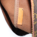 LOUIS VUITTON Monogram Saumur 35 Shoulder Bag M42254 LV Auth 99868-12