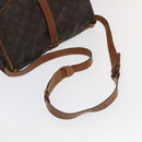 LOUIS VUITTON Monogram Saumur 35 Shoulder Bag M42254 LV Auth 99868-7