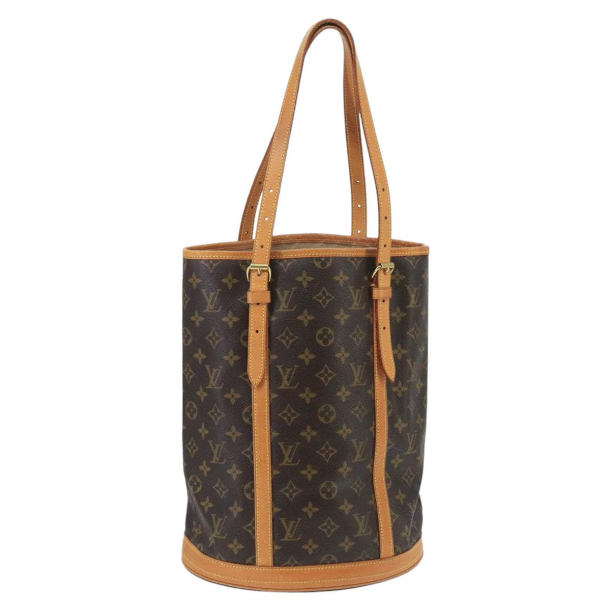 LOUIS VUITTON Monogram Bucket GM Shoulder Bag M42236 LV Auth 99870