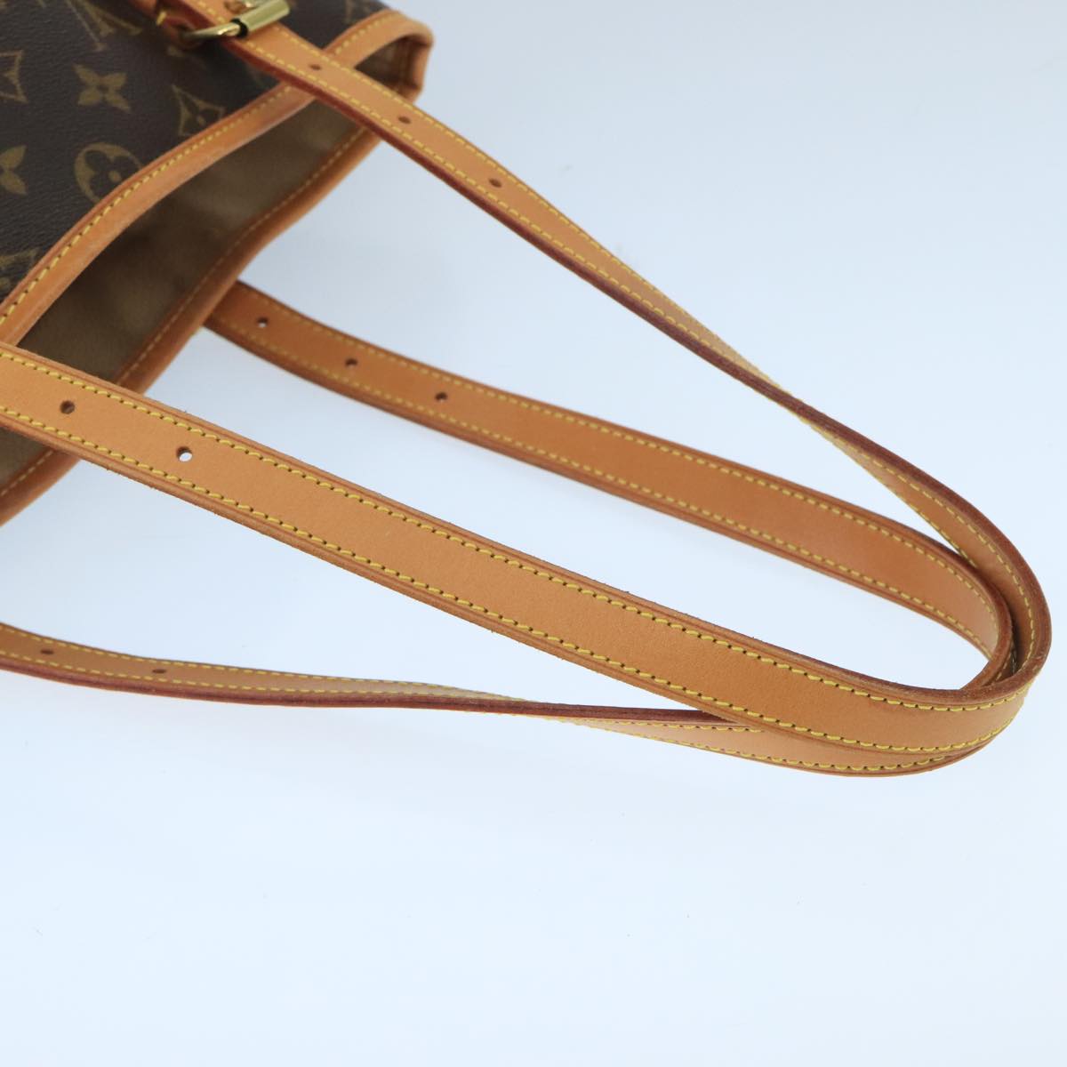 LOUIS VUITTON Monogram Bucket GM Shoulder Bag M42236 LV Auth 99870