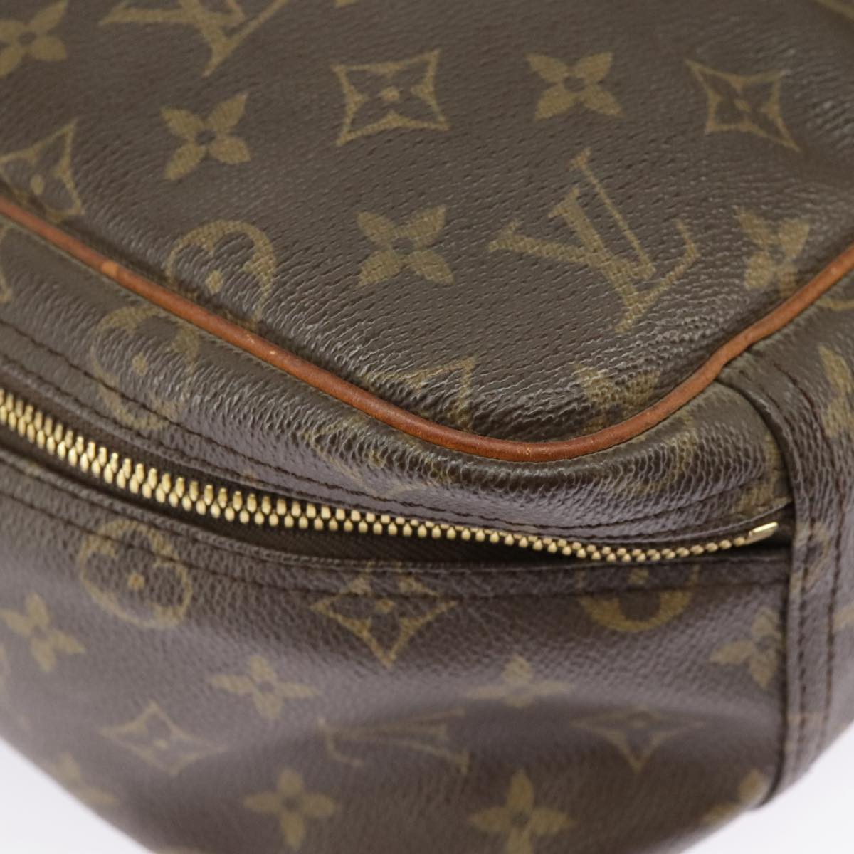 LOUIS VUITTON Monogram Excursion Hand Bag M41450 LV Auth 99872