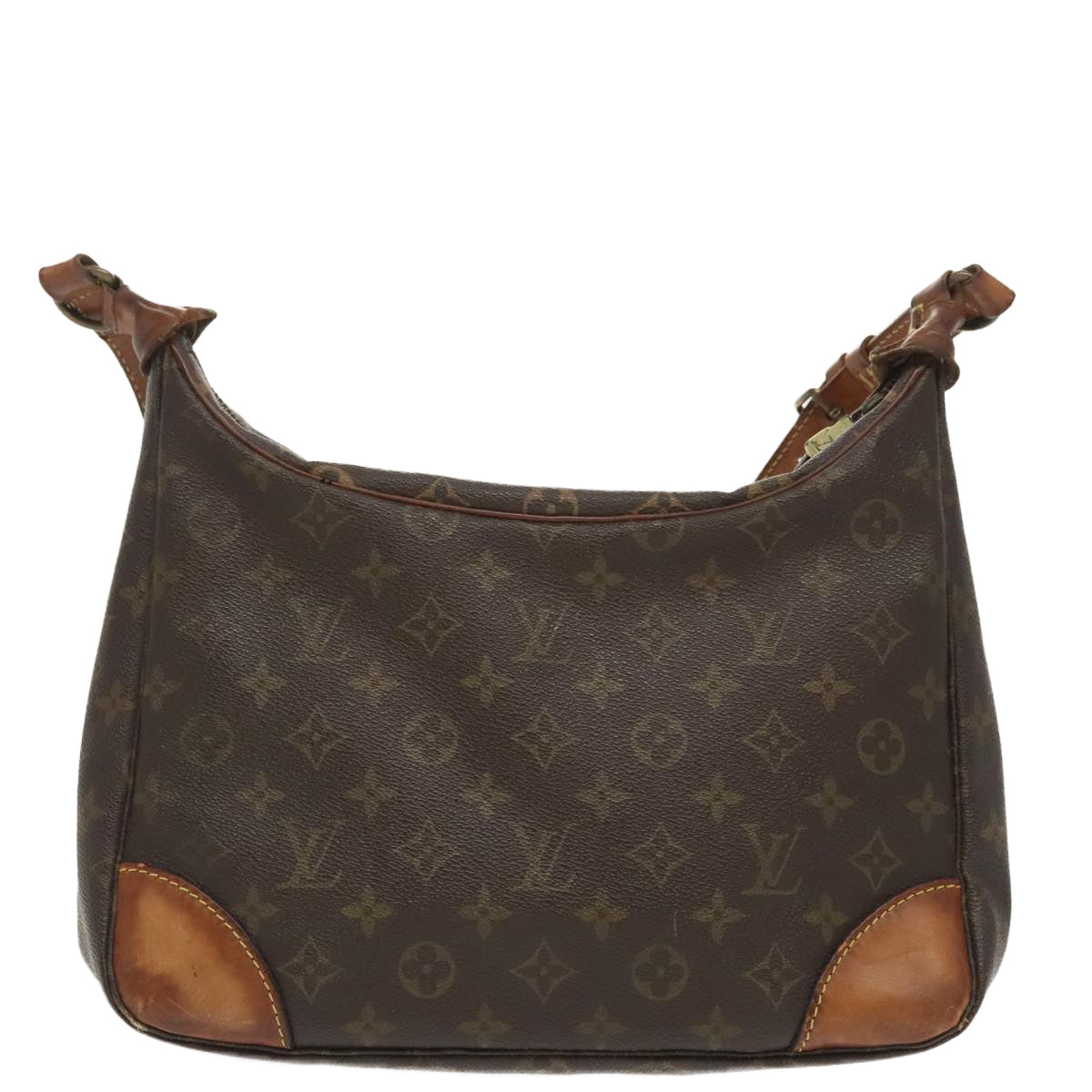 LOUIS VUITTON Monogram Boulogne 30 Shoulder Bag M51265 LV Auth 99877