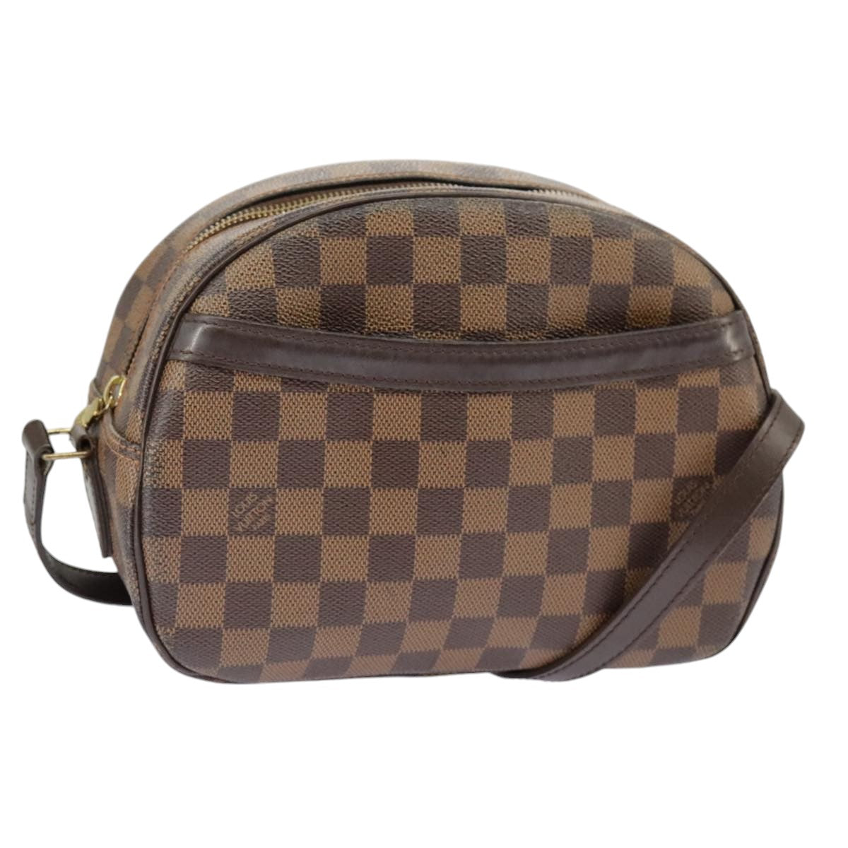 LOUIS VUITTON Damier Ebene Blois Shoulder Bag SPO N48095 LV Auth 99878