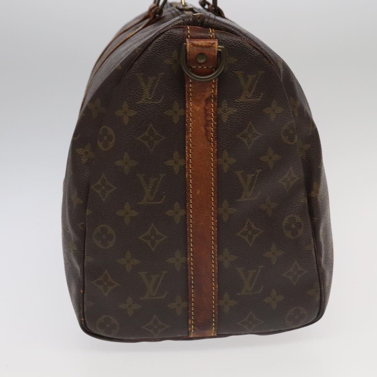 LOUIS VUITTON Monogram Keepall Bandouliere 45 Boston Bag M41418 LV Auth 99891