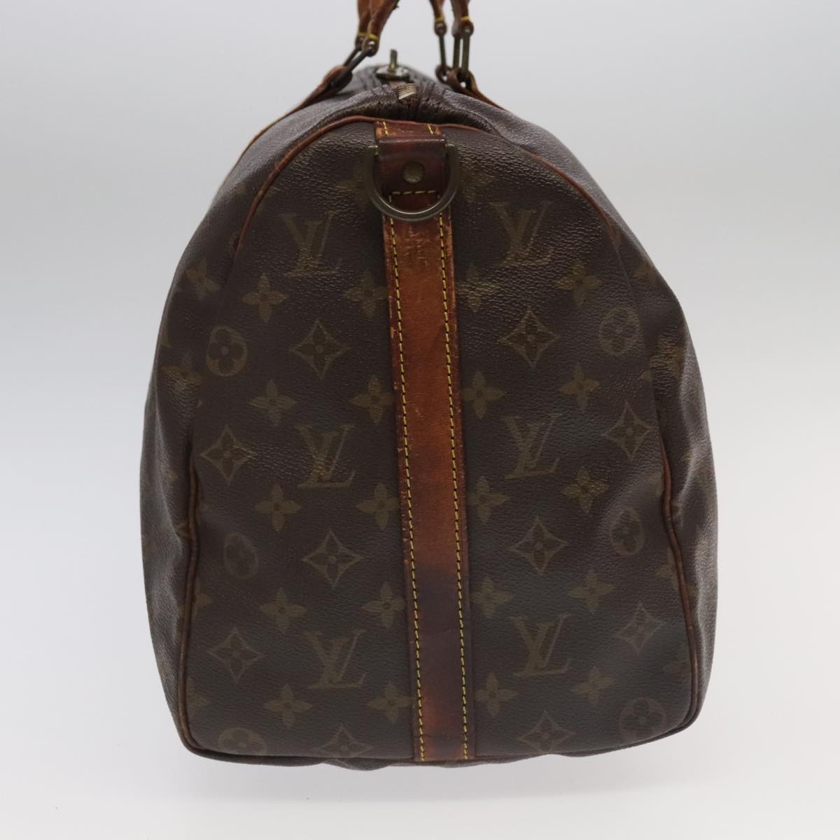 LOUIS VUITTON Monogram Keepall Bandouliere 45 Boston Bag M41418 LV Auth 99891