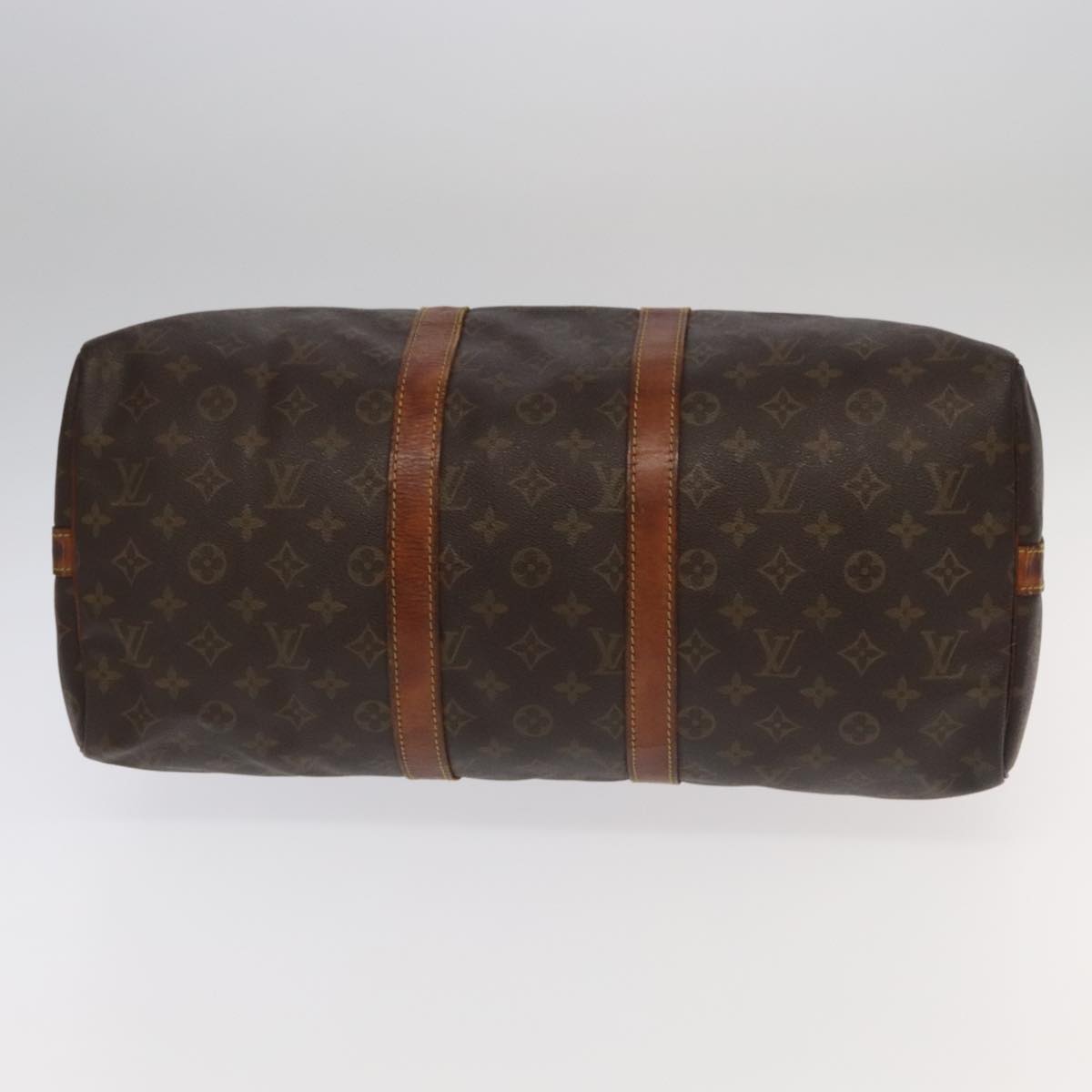 LOUIS VUITTON Monogram Keepall Bandouliere 45 Boston Bag M41418 LV Auth 99891