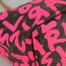 LOUIS VUITTON Monogram graffiti Neverfull GM Tote Bag Fuchsia M93701 Auth 99894AM-14