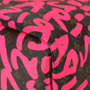 LOUIS VUITTON Monogram graffiti Neverfull GM Tote Bag Fuchsia M93701 Auth 99894AM-15