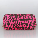 LOUIS VUITTON Monogram graffiti Neverfull GM Tote Bag Fuchsia M93701 Auth 99894AM-5