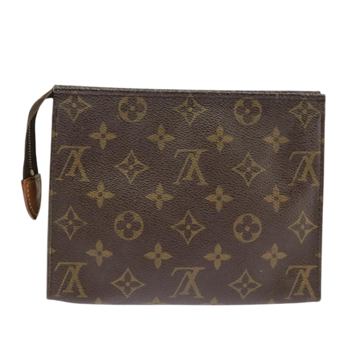 LOUIS VUITTON Monogram Poche Toilette 19 Pouch M47544 LV Auth 99899 - 0