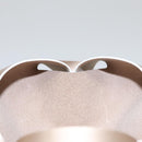 LOUIS VUITTON Origami Bowl PM Accessory Case Leather Gold R95669 LV Auth 99907AM-16