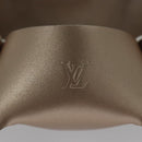 LOUIS VUITTON Origami Bowl PM Accessory Case Leather Gold R95669 LV Auth 99907AM-8