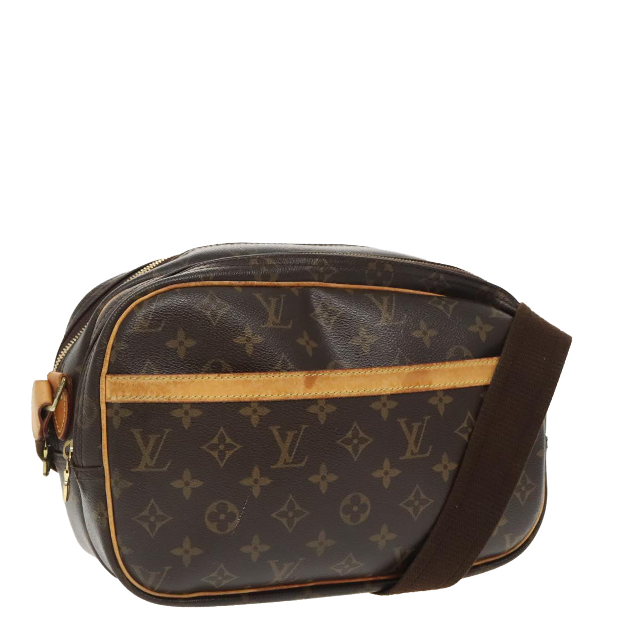 LOUIS VUITTON Monogram Reporter PM Shoulder Bag M45254 LV Auth 99913