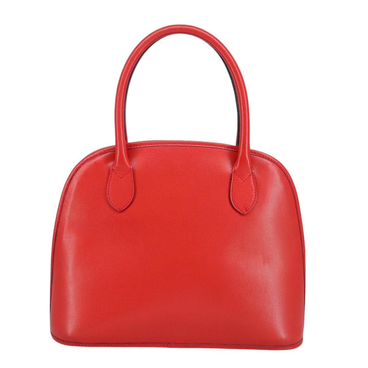 CELINE Hand Bag Leather 2way Red Auth 99916 - 0