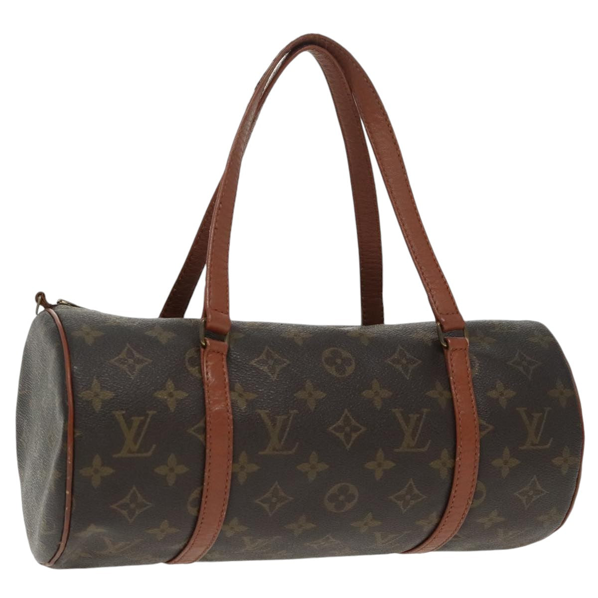 LOUIS VUITTON Monogram Papillon 30 Hand Bag M51385 LV Auth 99921