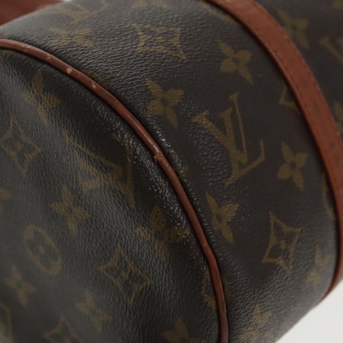 LOUIS VUITTON Monogram Papillon 30 Hand Bag M51385 LV Auth 99921