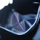 Burberrys Nova Check Shoulder Bag Canvas Navy Gold Auth 99926-12