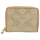 LOUIS VUITTON Monogram Laminated Jacquard Zippy Coin Purse M82483 Auth 99940M-13