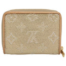 LOUIS VUITTON Monogram Laminated Jacquard Zippy Coin Purse M82483 Auth 99940M-2