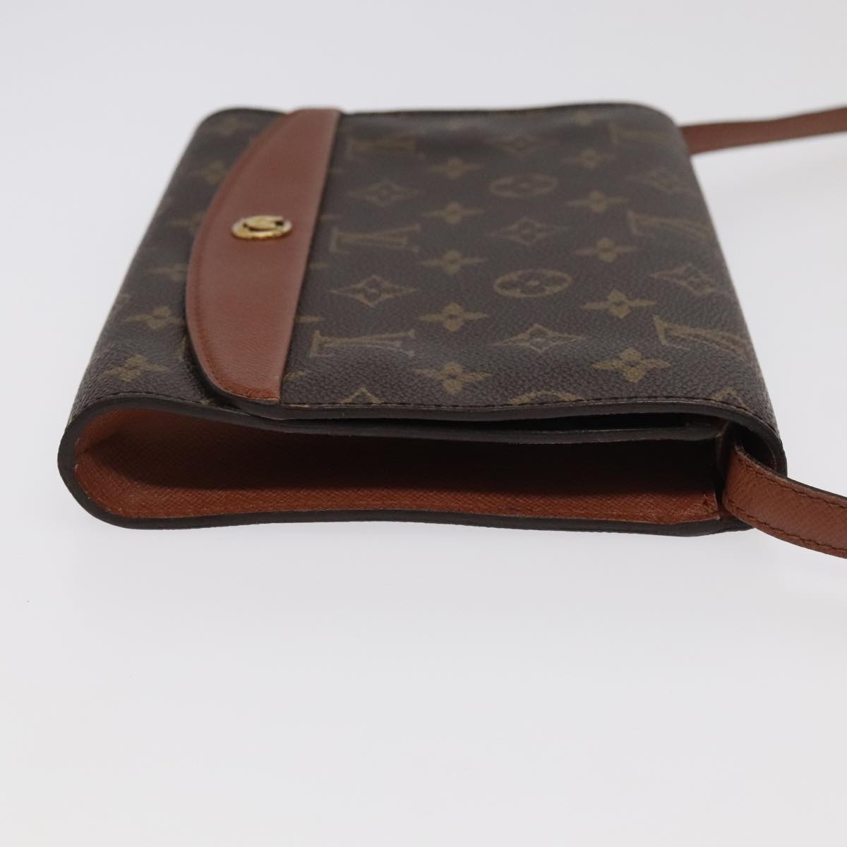 LOUIS VUITTON Monogram Bordeaux 24 Shoulder Bag M51798 LV Auth 99941