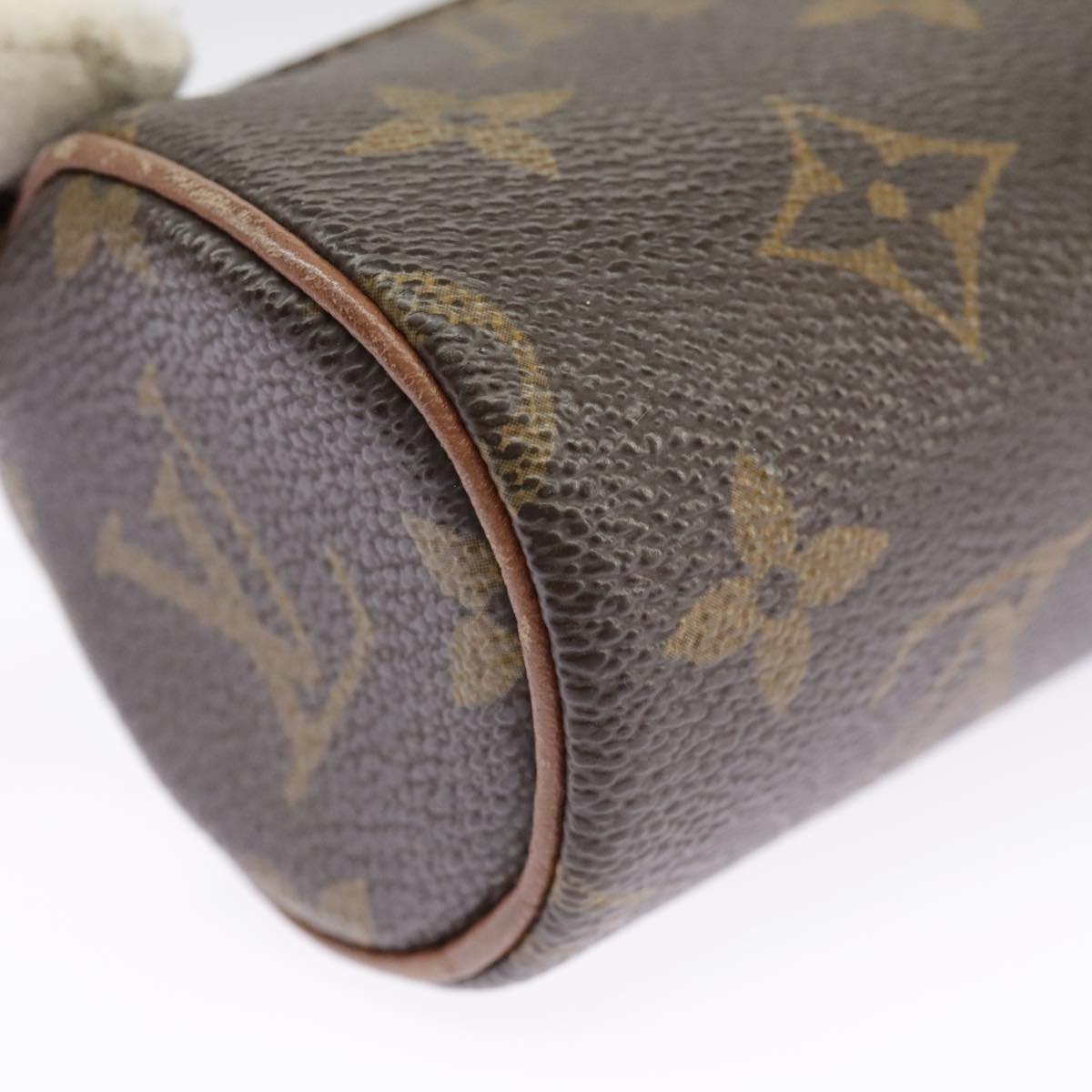 LOUIS VUITTON Monogram Papillon Pouch LV Auth 99943