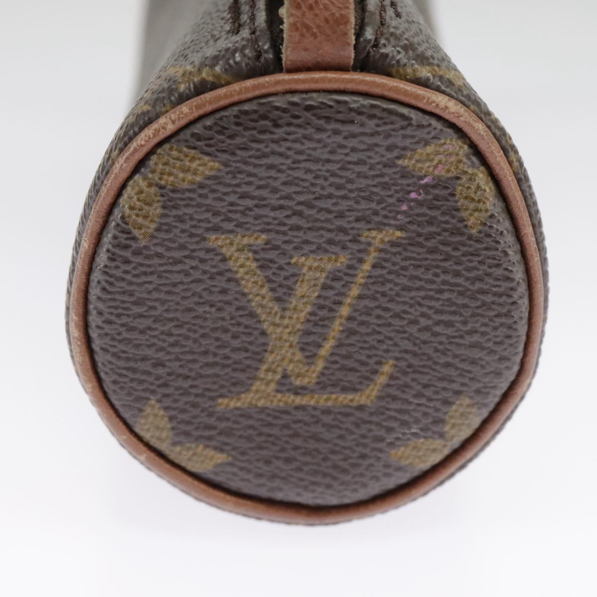 LOUIS VUITTON Monogram Papillon Pouch LV Auth 99943