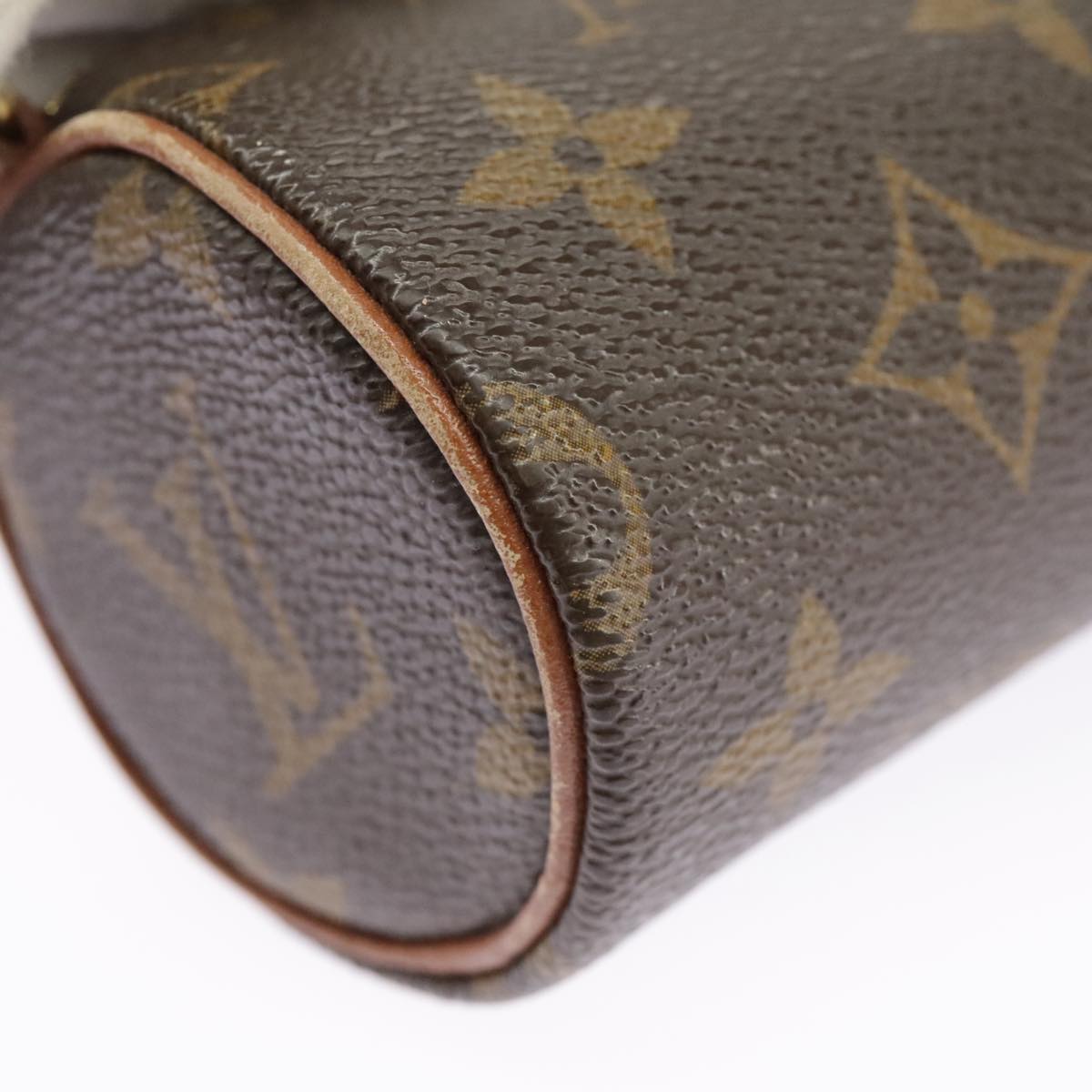 LOUIS VUITTON Monogram Papillon Pouch LV Auth 99946