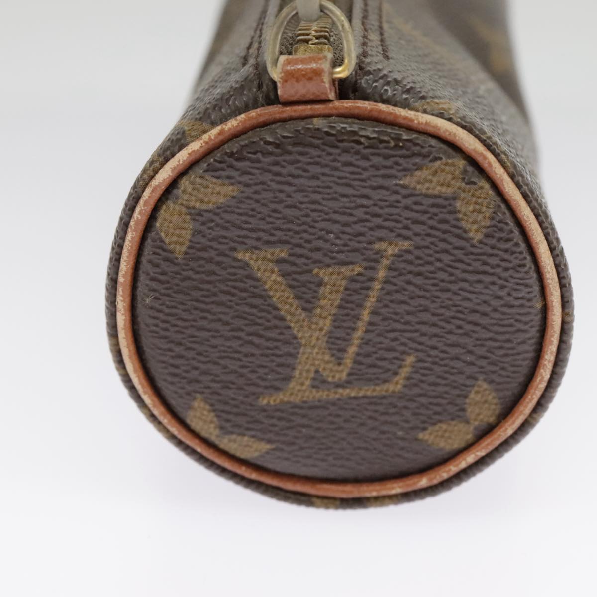 LOUIS VUITTON Monogram Papillon Pouch LV Auth 99946