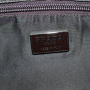 PRADA Hand Bag Nylon Green Auth 99953-20