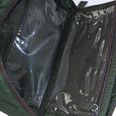 PRADA Hand Bag Nylon Green Auth 99953-11