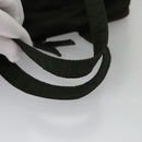 PRADA Hand Bag Nylon Green Auth 99953-7