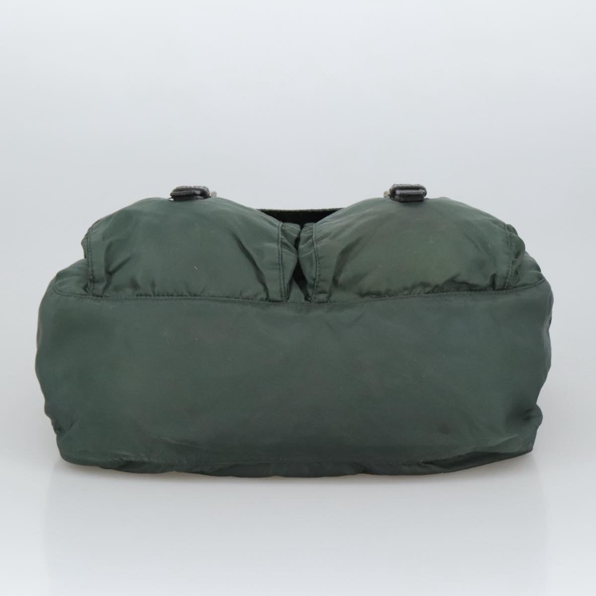 PRADA Shoulder Bag Nylon Green Auth 99958