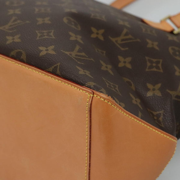 LOUIS VUITTON Monogram Cabas Mezzo Tote Bag M51151 LV Auth 99973V