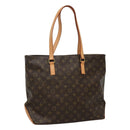 LOUIS VUITTON Monogram Cabas Mezzo Tote Bag M51151 LV Auth 99973V-1