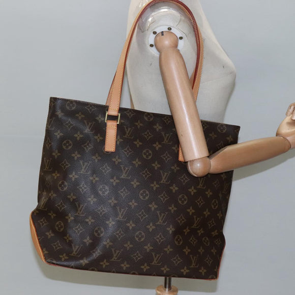 LOUIS VUITTON Monogram Cabas Mezzo Tote Bag M51151 LV Auth 99973V